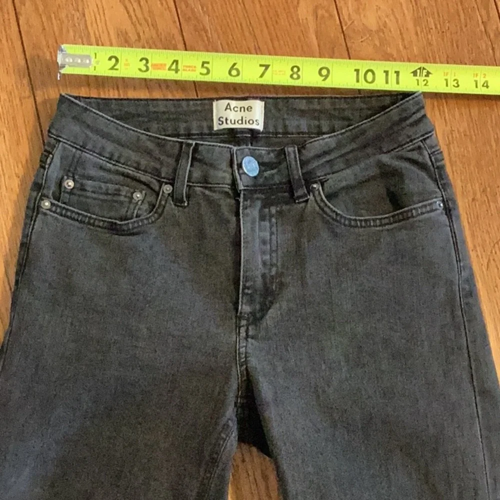Acne Studios skin 5 used black skinny jeans